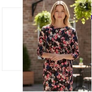 Lavish Alice Floral Romper Size 12 — Cottagecore Boho Chic 3/4 Sleeve Playsuit